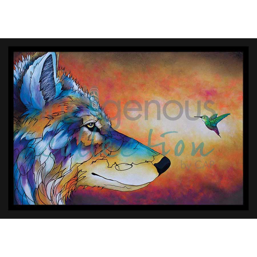Desert Conversations by artist Micqaela Jones - Te-Moak. Indigenous Collection