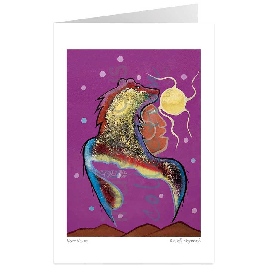 Bear Vision by artist Russell Noganosh