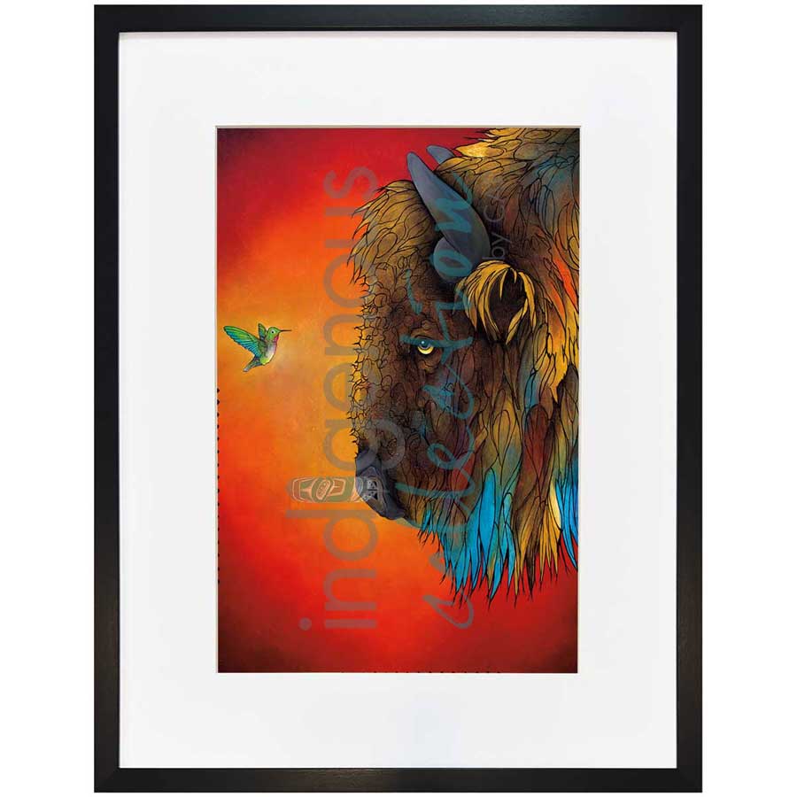 Listen Up by artist Micqaela Jones - Te-Moak. Indigenous Collection
