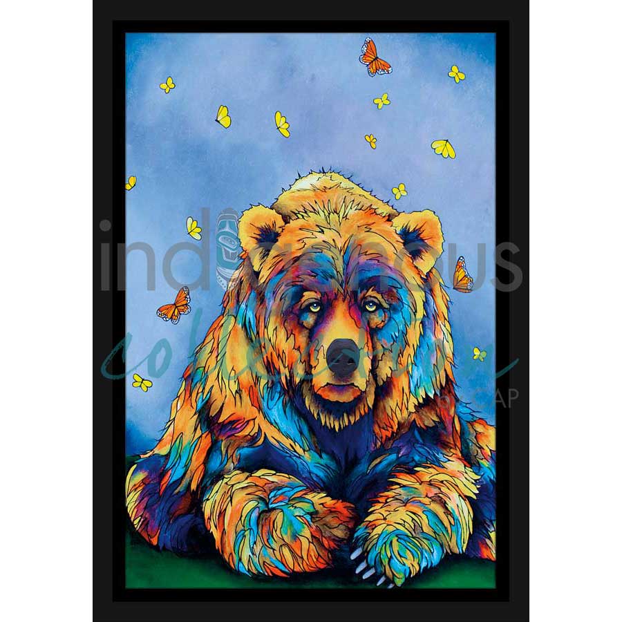 Spring Already by artist Micqaela Jones - Te-Moak. Indigenous Collection