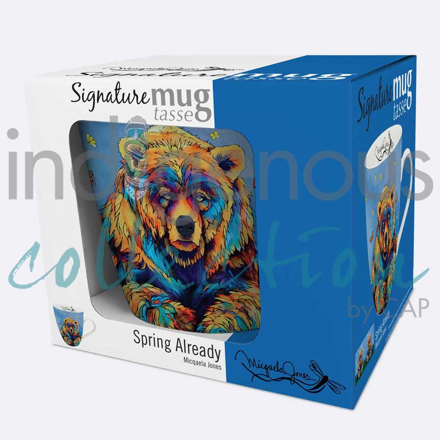 Spring Already 18 oz. Signature Mug by artist Micqaela Jones