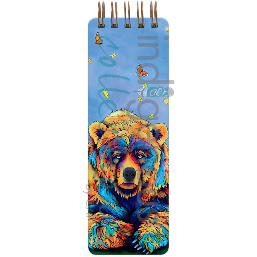 Spring Already Notepad by artist Micqaela Jones. Indigenous Collection.