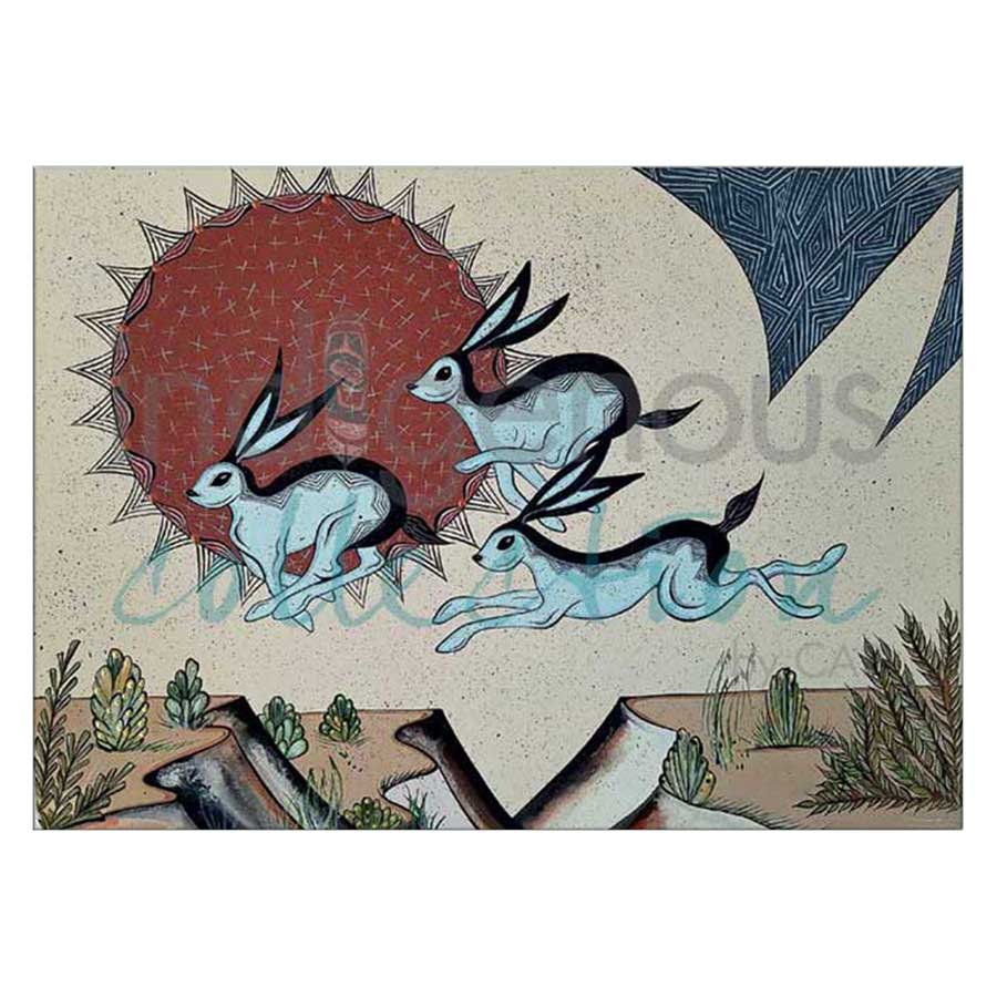 Run Rabbit Run Canvas Prints
