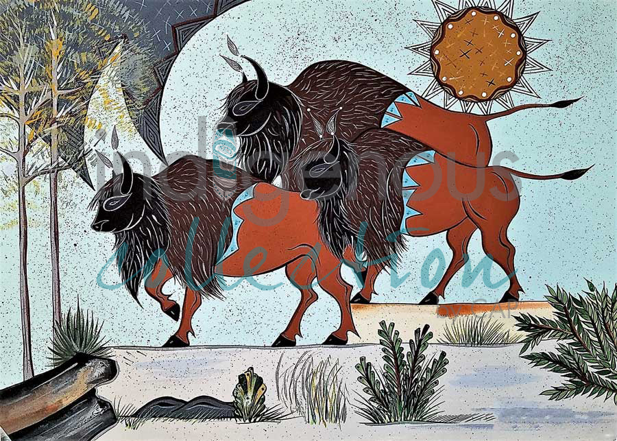 Ko' by artist Michelle Tsosie Sisneros