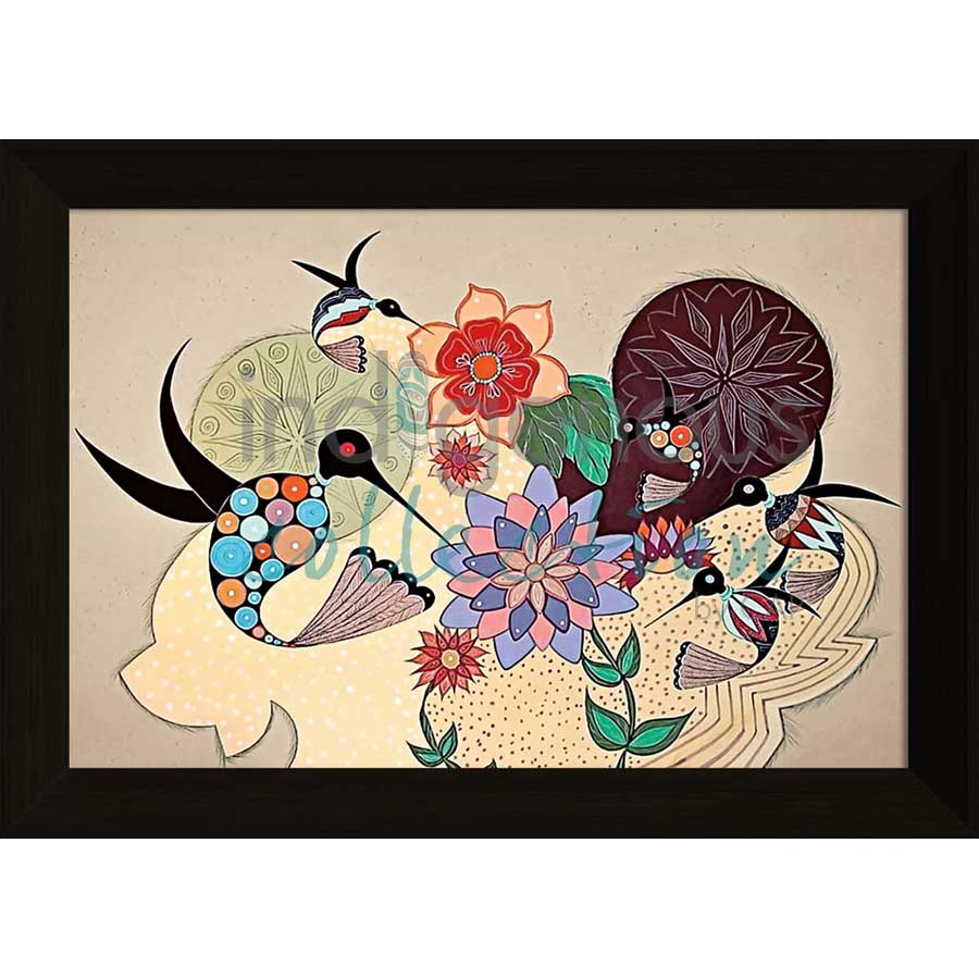 My Summertime Friends by artist Michelle Tsosie Sisneros - Navajo/Laguna Pueblo. Indigenous Collection