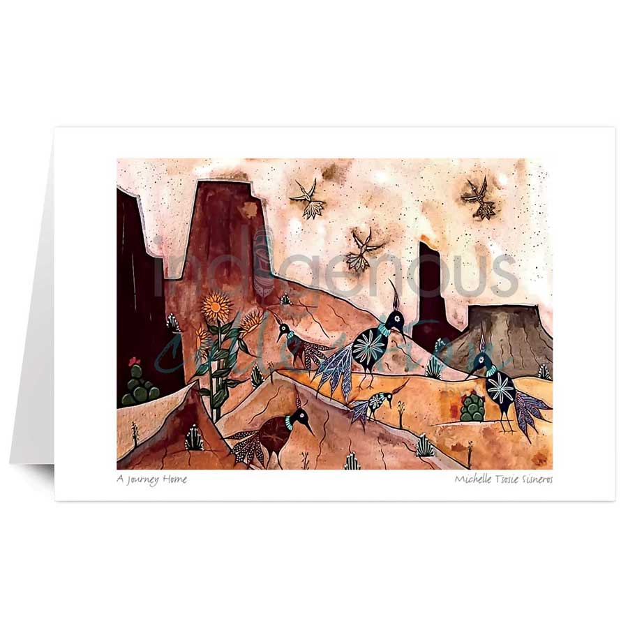 A Journey Home by artist Michelle Tsosie Sisneros
