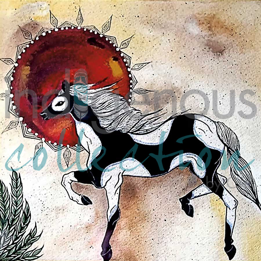 My Trick Pony by artist Michelle Tsosie Sisneros