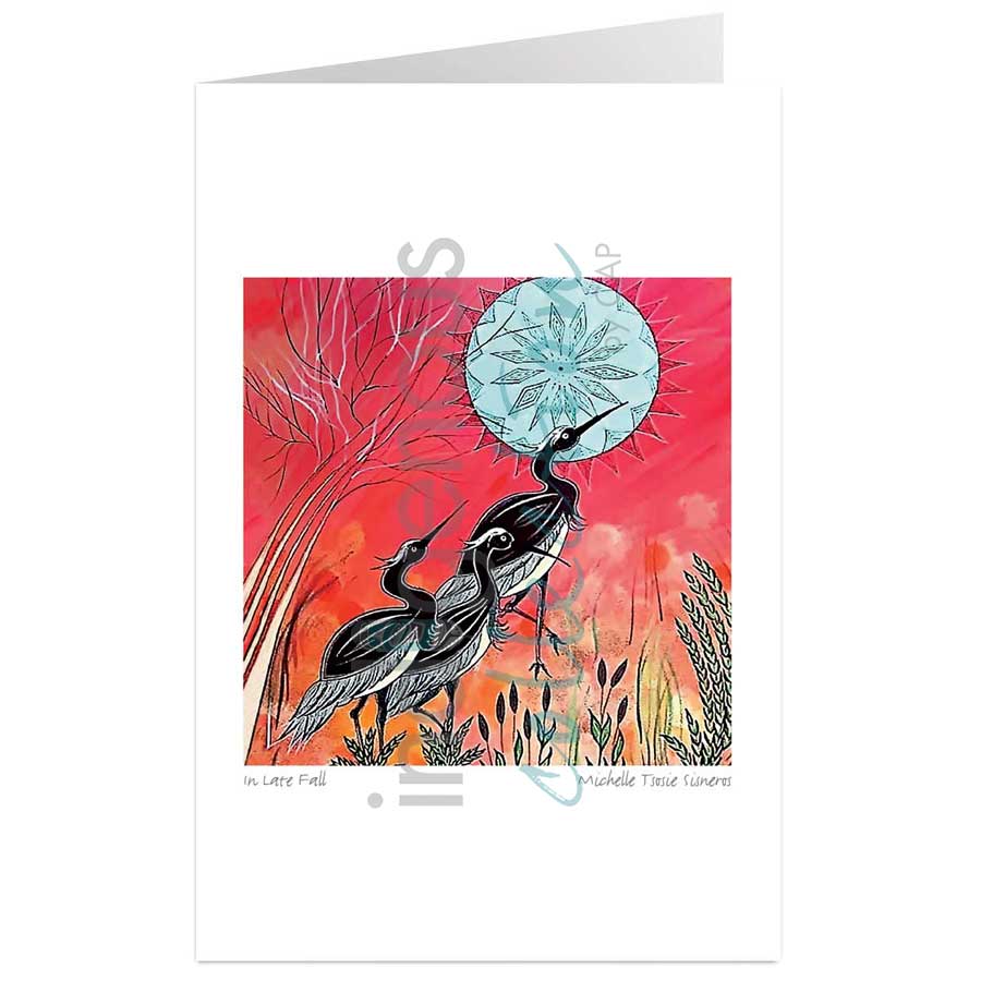 In Late Fall by artist Michelle Tsosie Sisneros