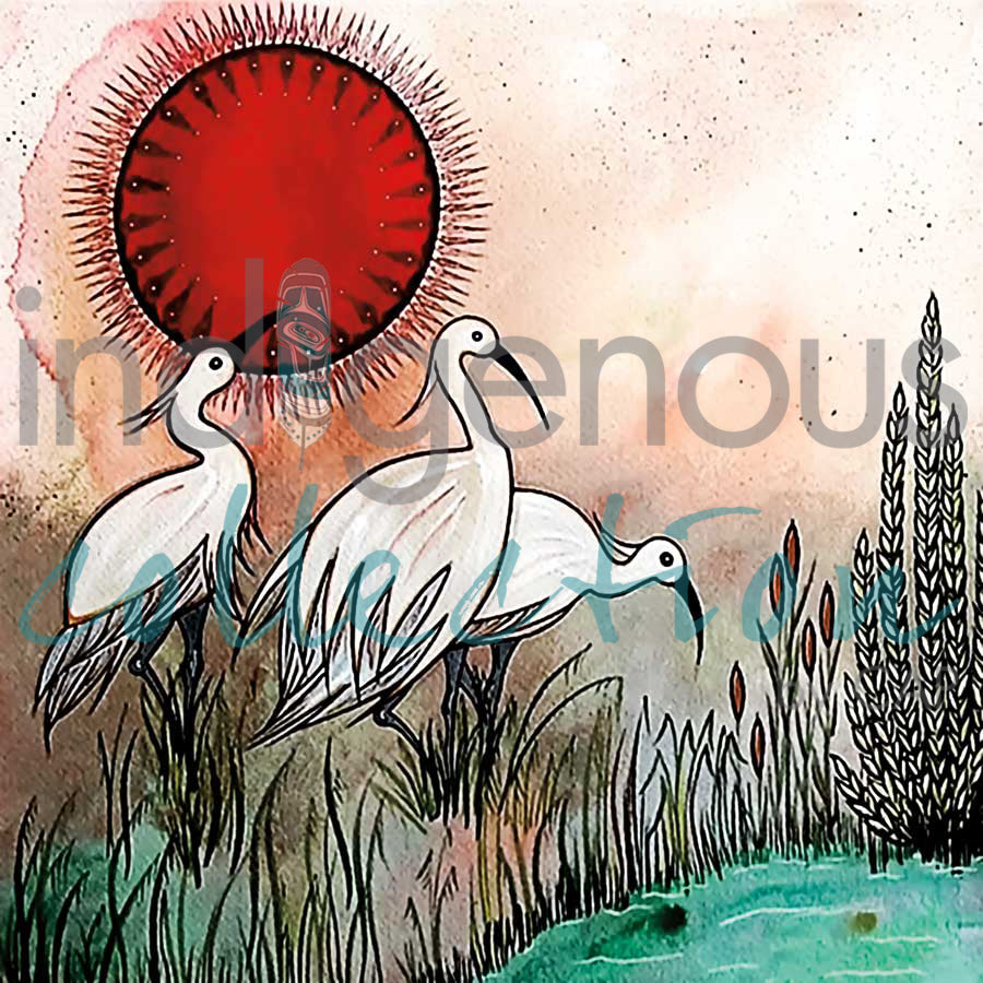 All Alone by artist Michelle Tsosie Sisneros