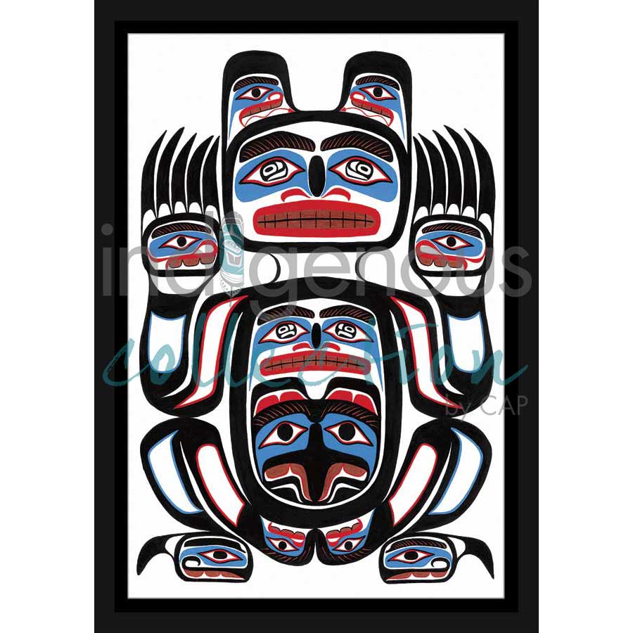 Sean Whonnock Selfie by artist Sean Whonnock - Kwakwaka'wakw. Indigenous Collection