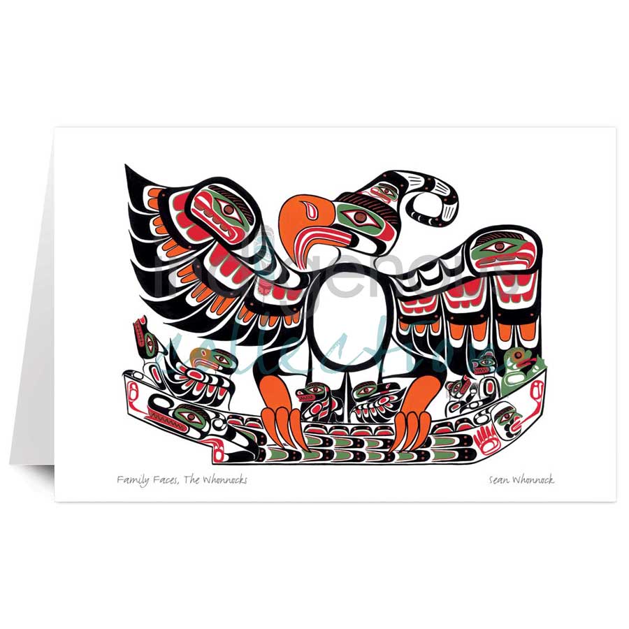 Family Faces,  The Whonnocks by artist Sean Whonnock