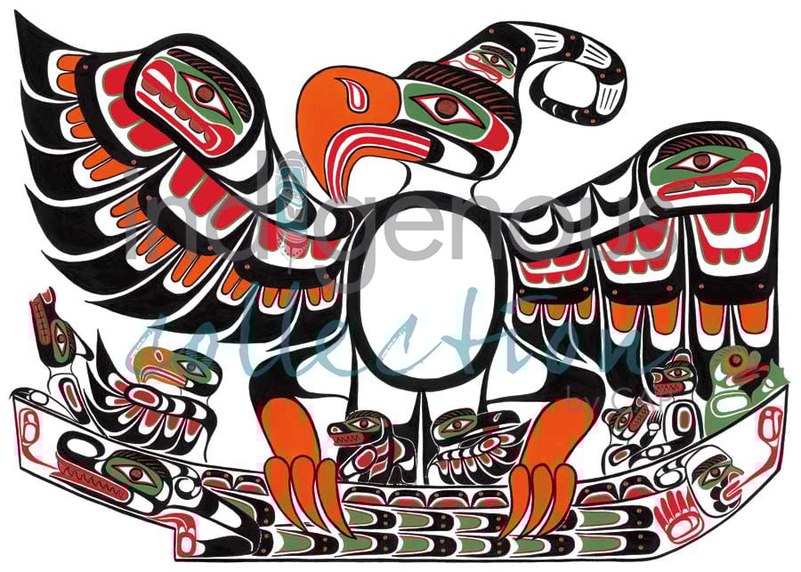 Family Faces,  The Whonnocks by artist Sean Whonnock