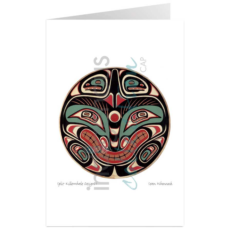 Split Killerwhale Design I by artist Sean Whonnock