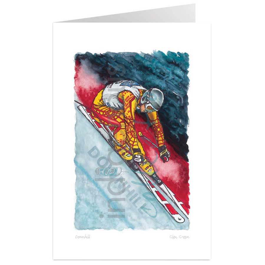 Downhill by artist Glen Green