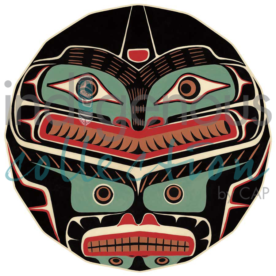 Split Killerwhale Design II by artist Sean Whonnock