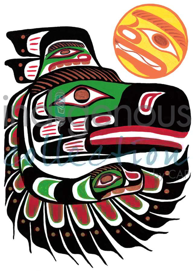 Raven Releasing the Light by artist Sean Whonnock