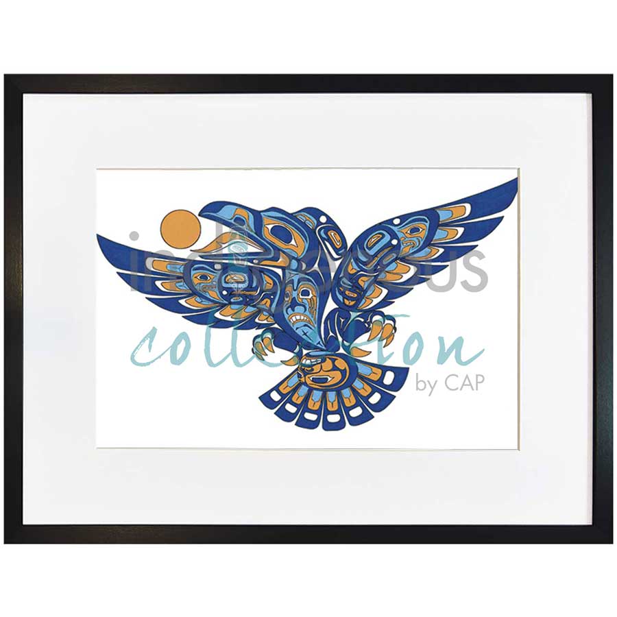Raven II by artist Jonathan Erickson - Gitksan. Indigenous Collection