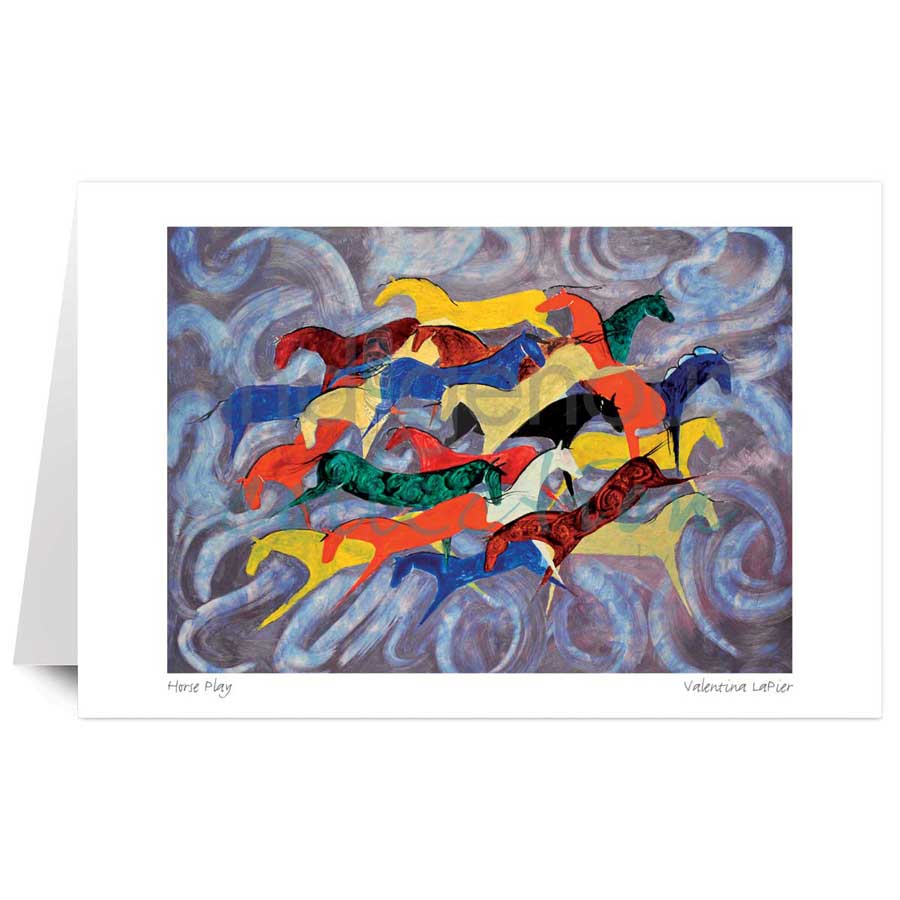 Horse Play by artist Valentina LaPier
