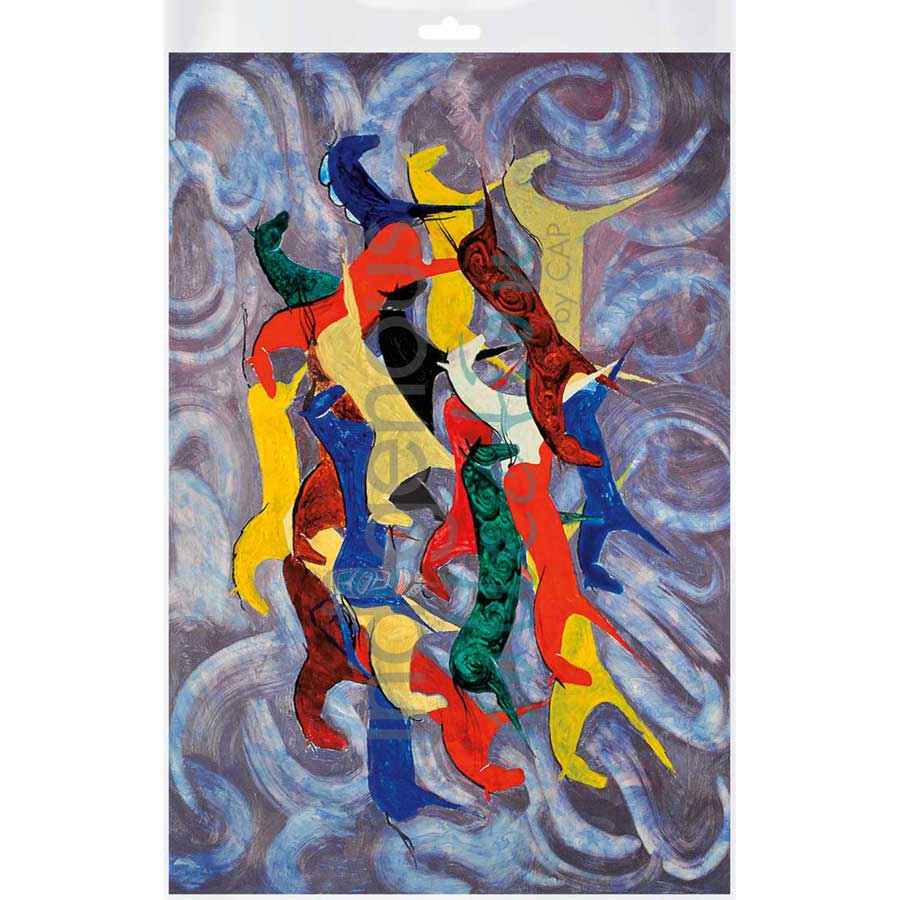 Horse Play by artist Valentina LaPier - Blackfeet. Indigenous Collection
