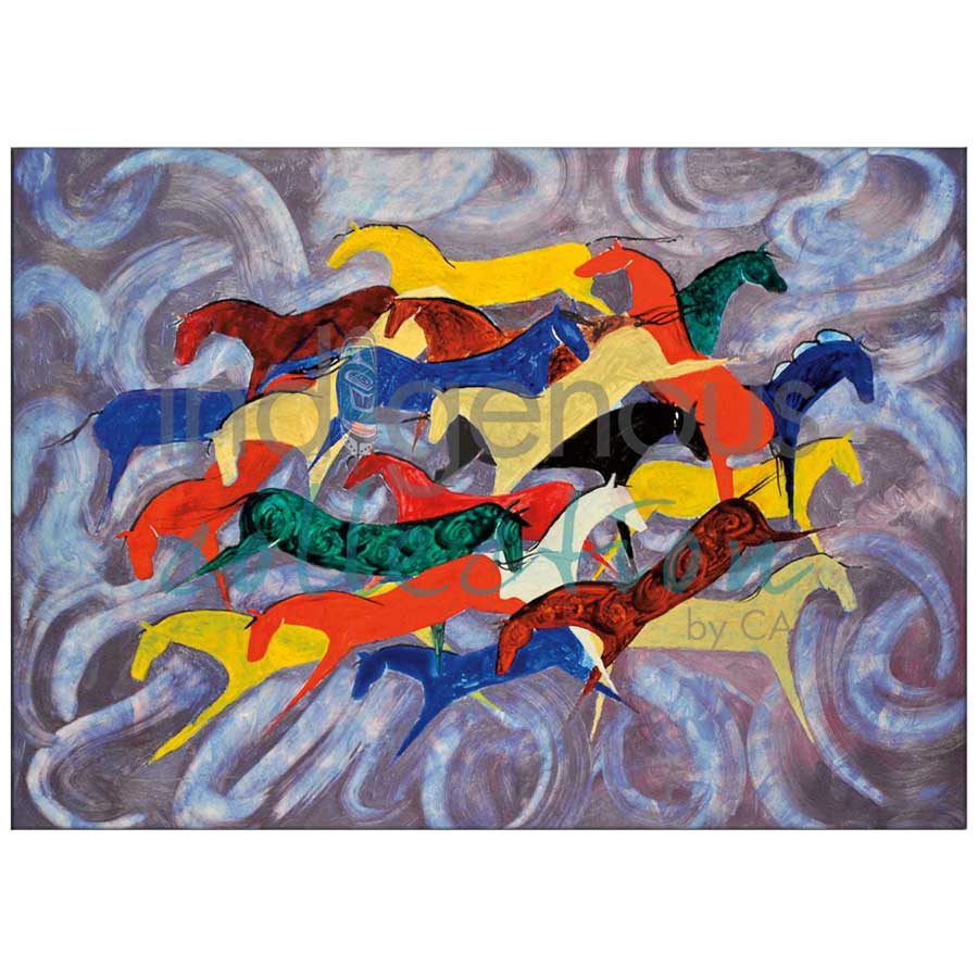 Horse Play Canvas Prints