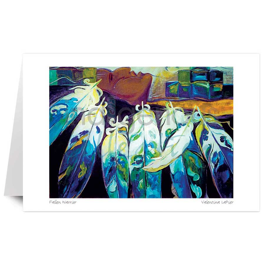 Fallen Warrior by artist Valentina LaPier