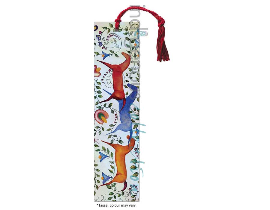 Métis Tapestry Bookmark by artist Valentina LaPier