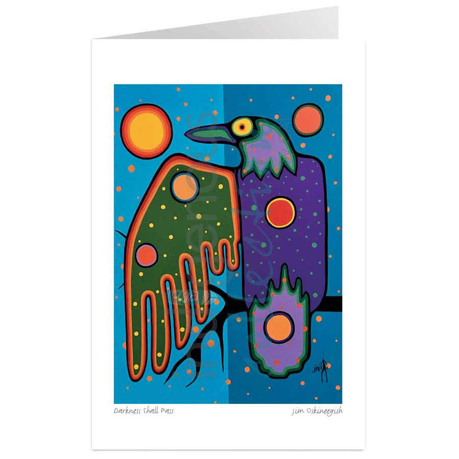 Darkness Shall Pass by artist Jim Oskineegish