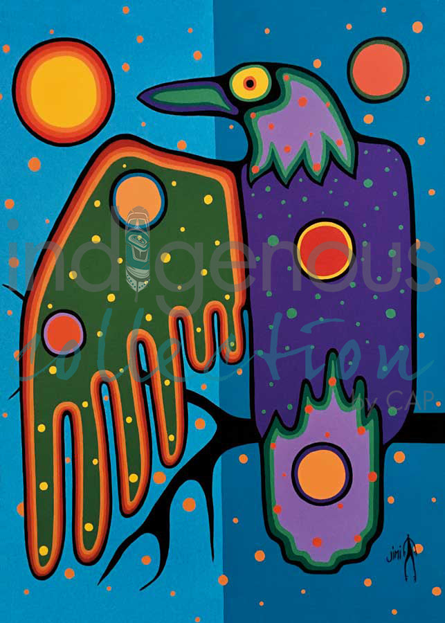 Darkness Shall Pass by artist Jim Oskineegish