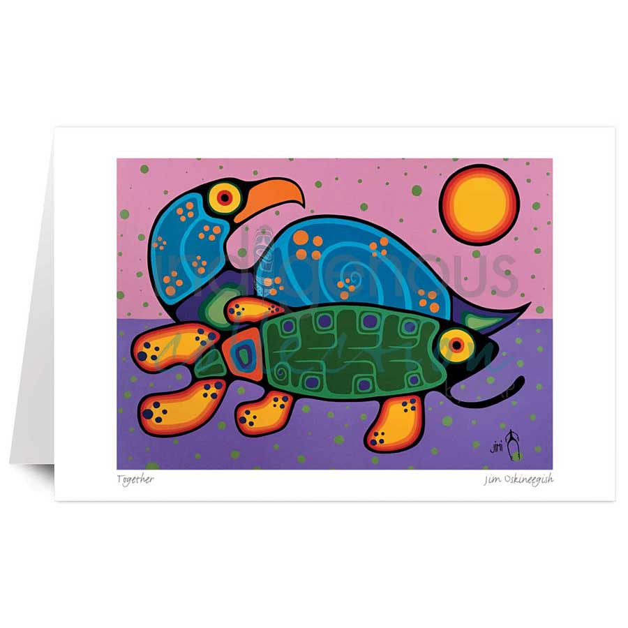 Together by artist Jim Oskineegish