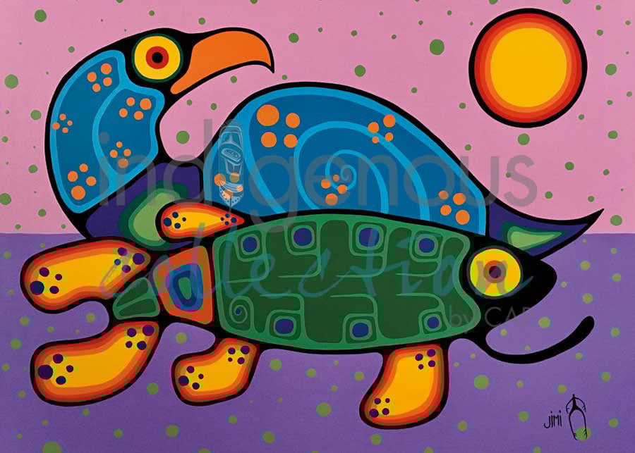 Together by artist Jim Oskineegish