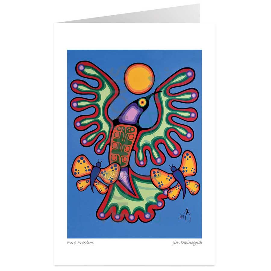 Pure Freedom by artist Jim Oskineegish