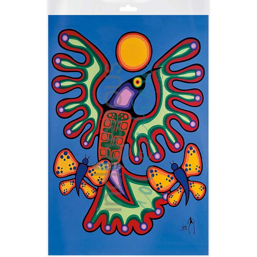 Pure Freedom by artist Jim Oskineegish - Ojibway. Indigenous Collection