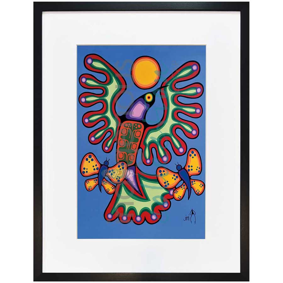 Pure Freedom by artist Jim Oskineegish - Ojibway. Indigenous Collection