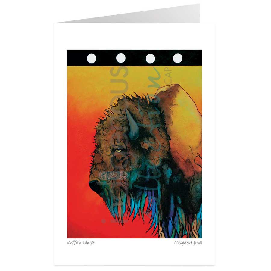 Buffalo Soldier by artist Micqaela Jones