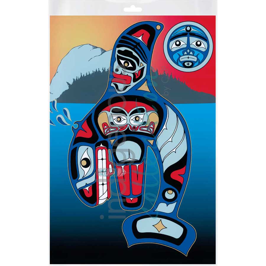 Kakaw'in by artist Na Na Quish - Nuu-chah-nulth . Indigenous Collection