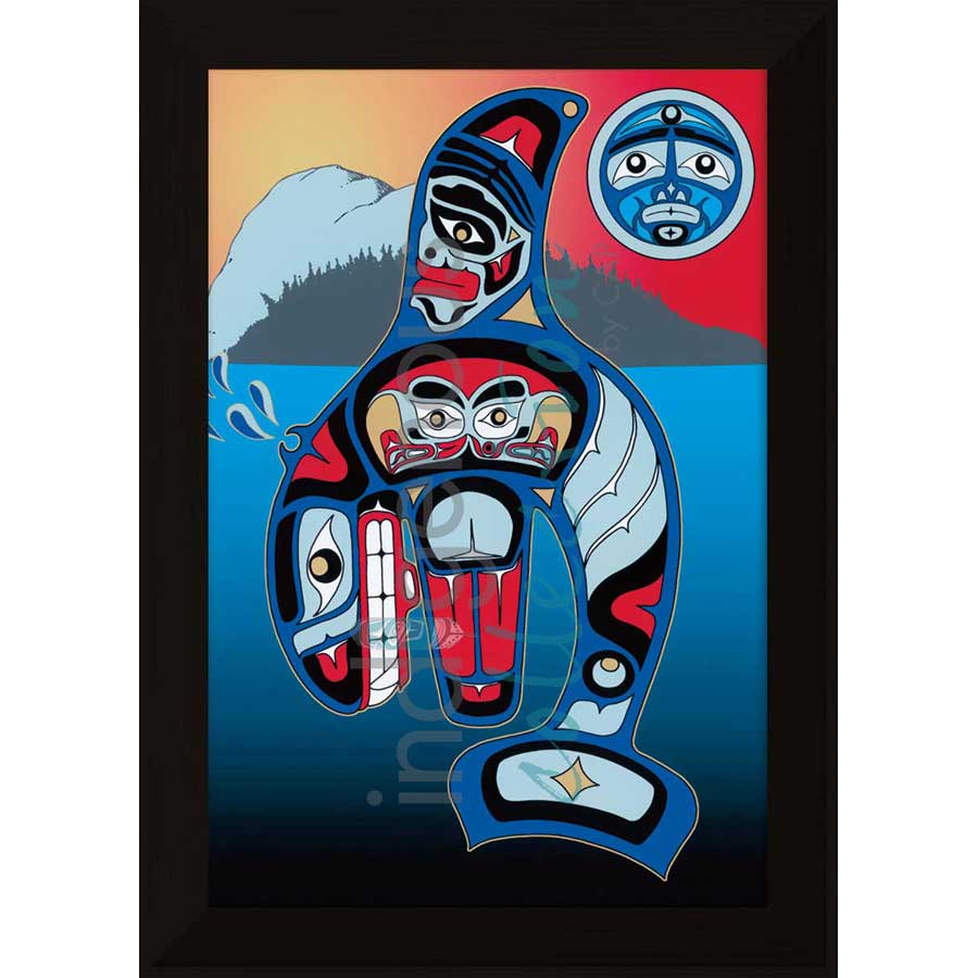 Kakaw'in by artist Na Na Quish - Nuu-chah-nulth . Indigenous Collection