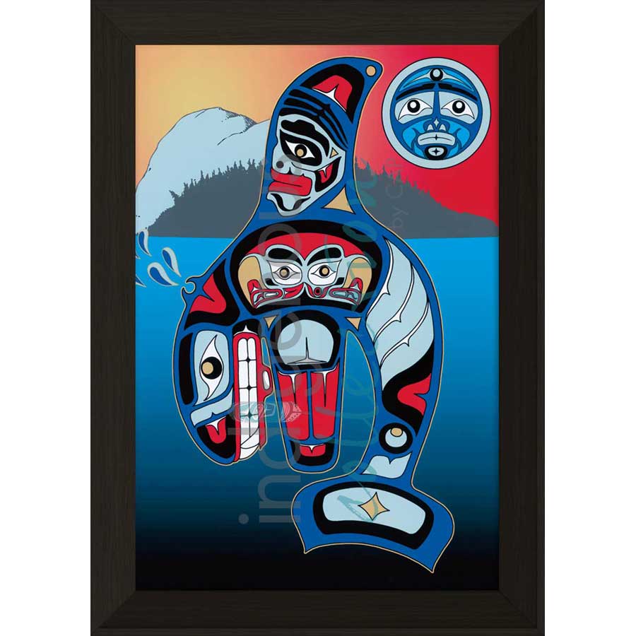 Kakaw'in by artist Na Na Quish - Nuu-chah-nulth . Indigenous Collection