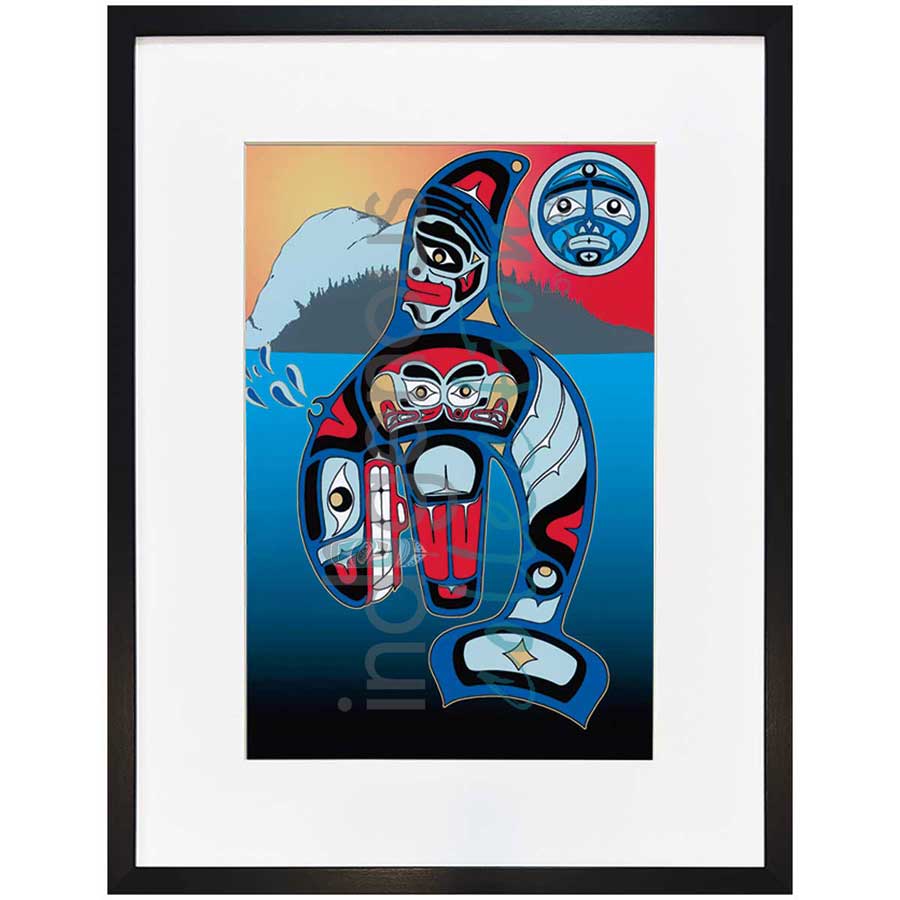 Kakaw'in by artist Na Na Quish - Nuu-chah-nulth . Indigenous Collection