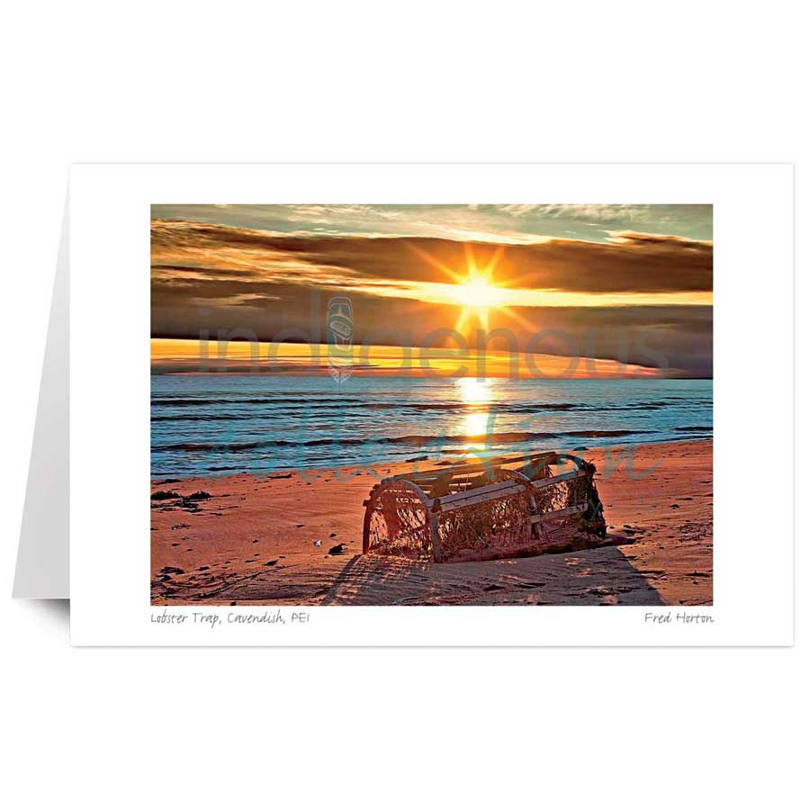Lobster Trap, Cavendish, PEI by artist Fred Horton