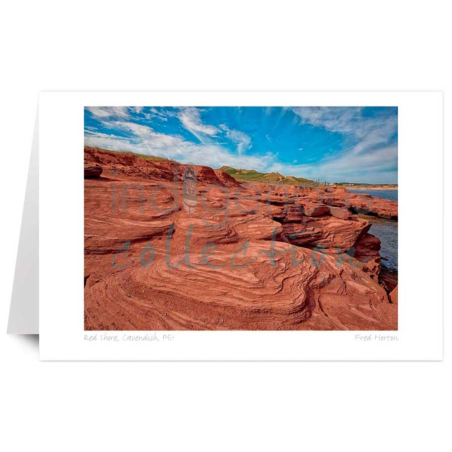 Red Shore, Cavendish, PEI by artist Fred Horton