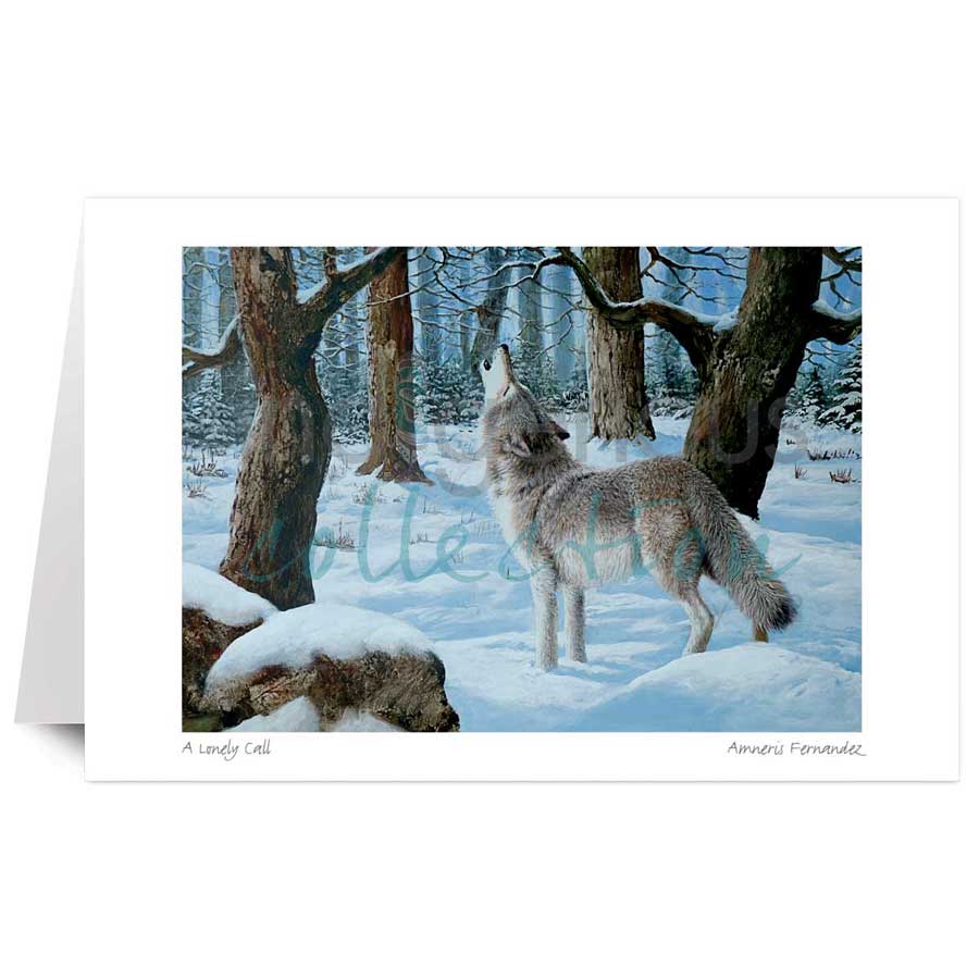 A Lonely Call by artist Amneris Fernandez