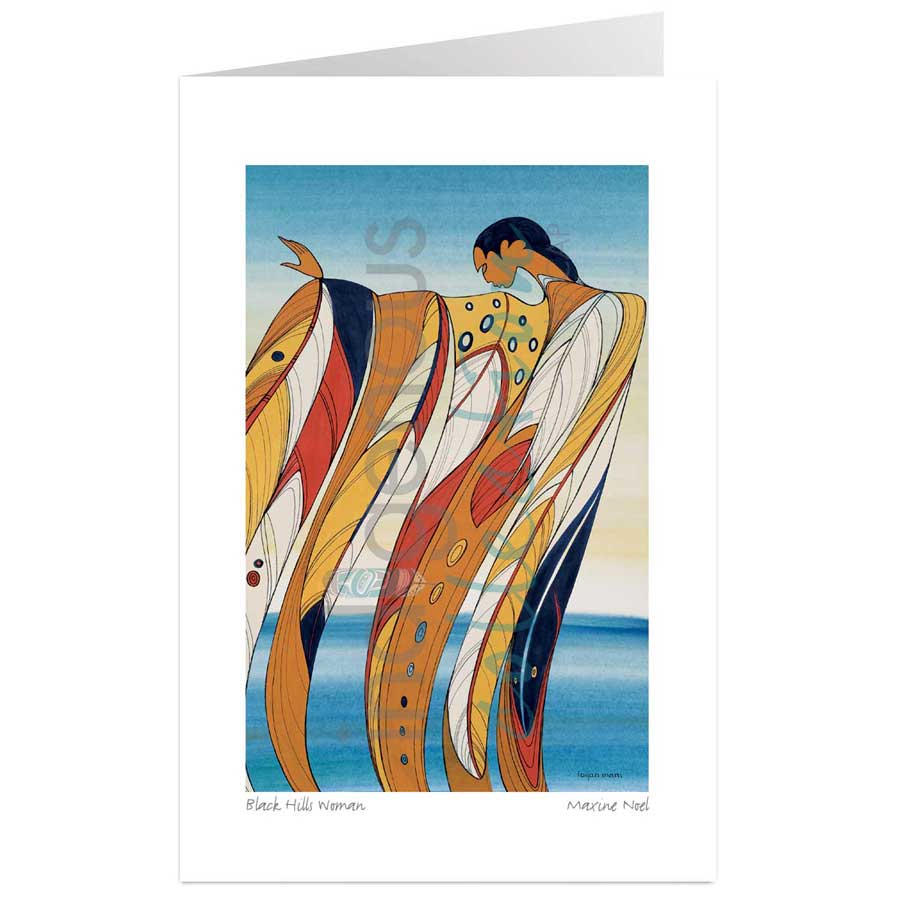 Black Hills Woman by artist Maxine Noel