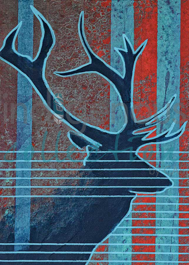 Bulk Elk by artist Bill Helin