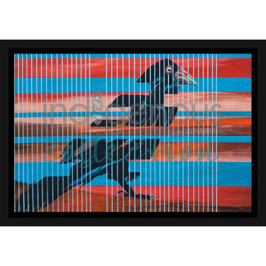 Raven by artist Bill Hensley - Chickasaw. Indigenous Collection