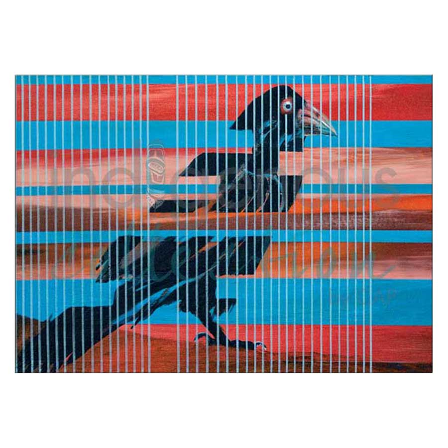 Raven Canvas Prints