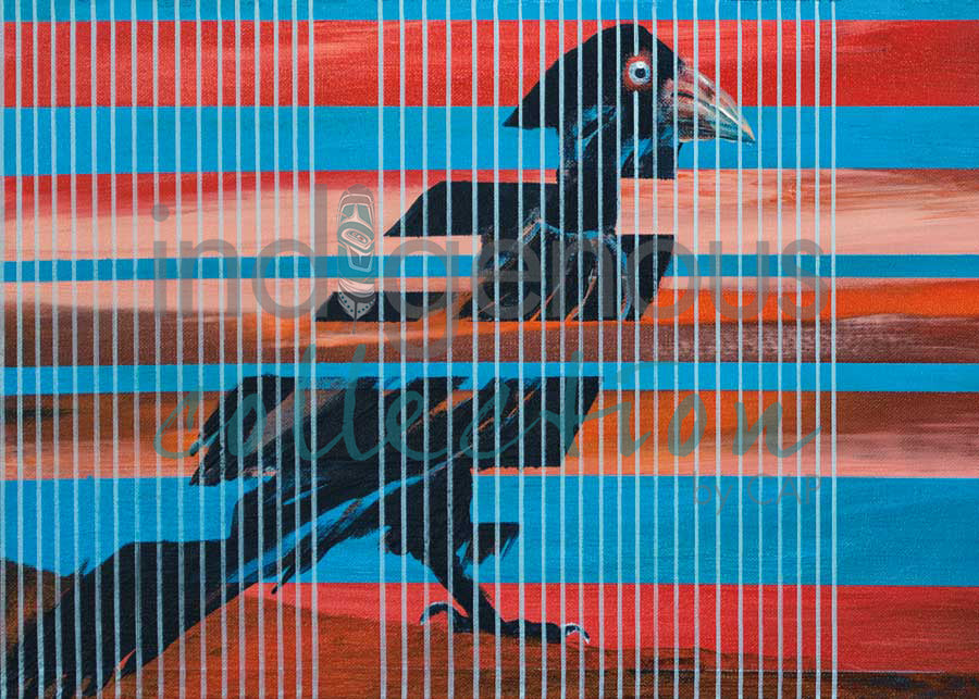 Raven by artist Bill Hensley