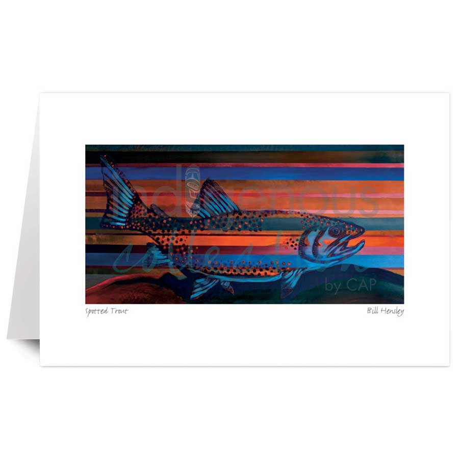 Spotted Trout by artist Bill Hensley