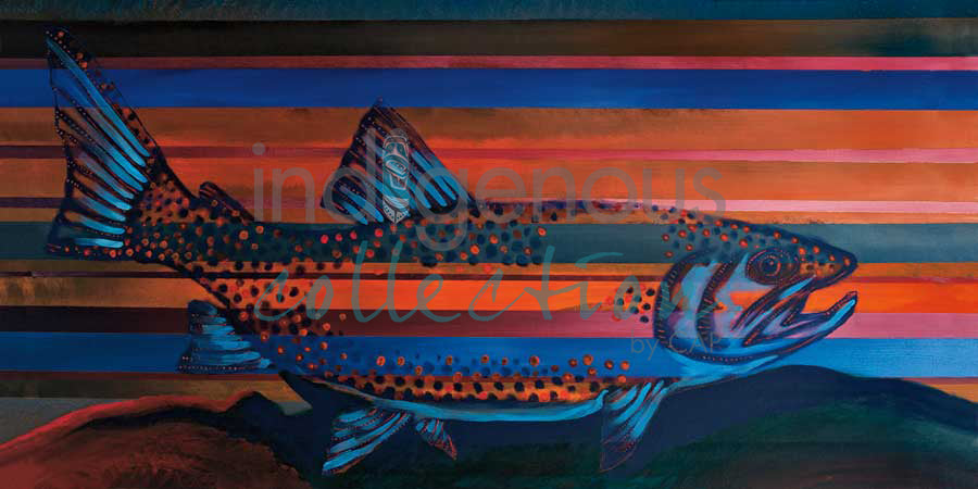 Spotted Trout by artist Bill Hensley