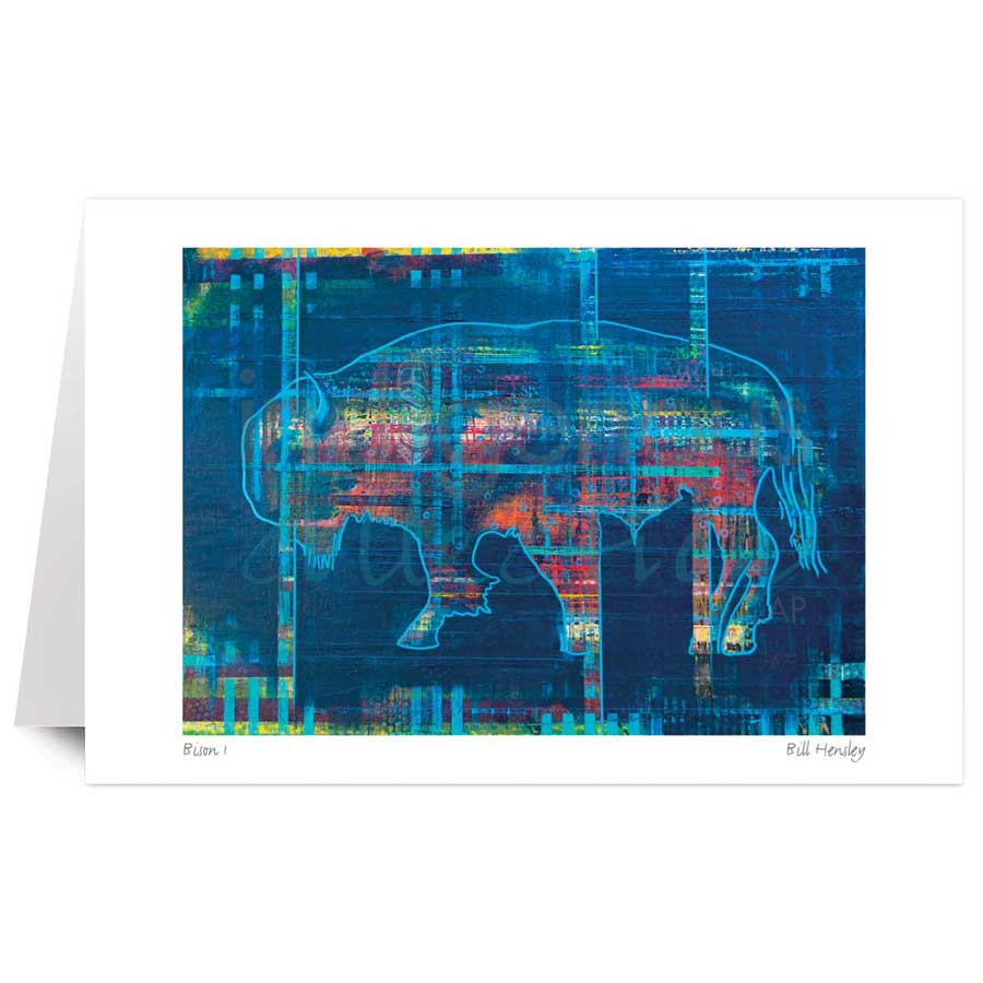 Bison I by artist Bill Hensley