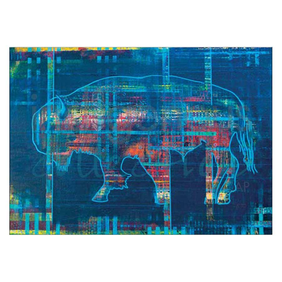 Bison I Canvas Prints